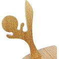 thumbnail image 3 of soporte de escritorio de madera para teléfono móvil de dibujos animados para teléfono inteligente para todos JAMW Sencillez, 3 of 5