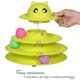 thumbnail image 4 of Cat Toys, Interactive Toys For Cats 3 Level Towers Tracks Roller, 4 of 5