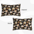thumbnail image 2 of Naloa cat sugar skulls Pillowcase, Cool Pillowcase, Lightweight, Breathable, Skin Friendly Pillowcase, Hidden Zipper (No pillow core)-20"x30", 2 of 6