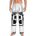 thumbnail image 2 of Lsque Geometry Dash Print Men's Pajama Pants, Lounge Pant - Comfortable Home Wear,Elastic Waistband, Stylish Design-X-Large, 2 of 9