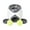 Yin-01, variant on Automatic Ball Launcher for Dogs, Interactive Tennis Ball Thrower Machine with 2 Balls & Feeding Tray, No Charging Needed, for Backyard Play, Yin-09