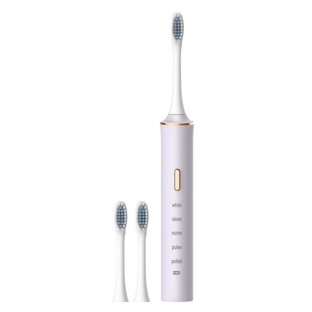 My Order Naittoop Toothbrush Adult USB Rechargeable Toothbrush Set with Two Brush Heads