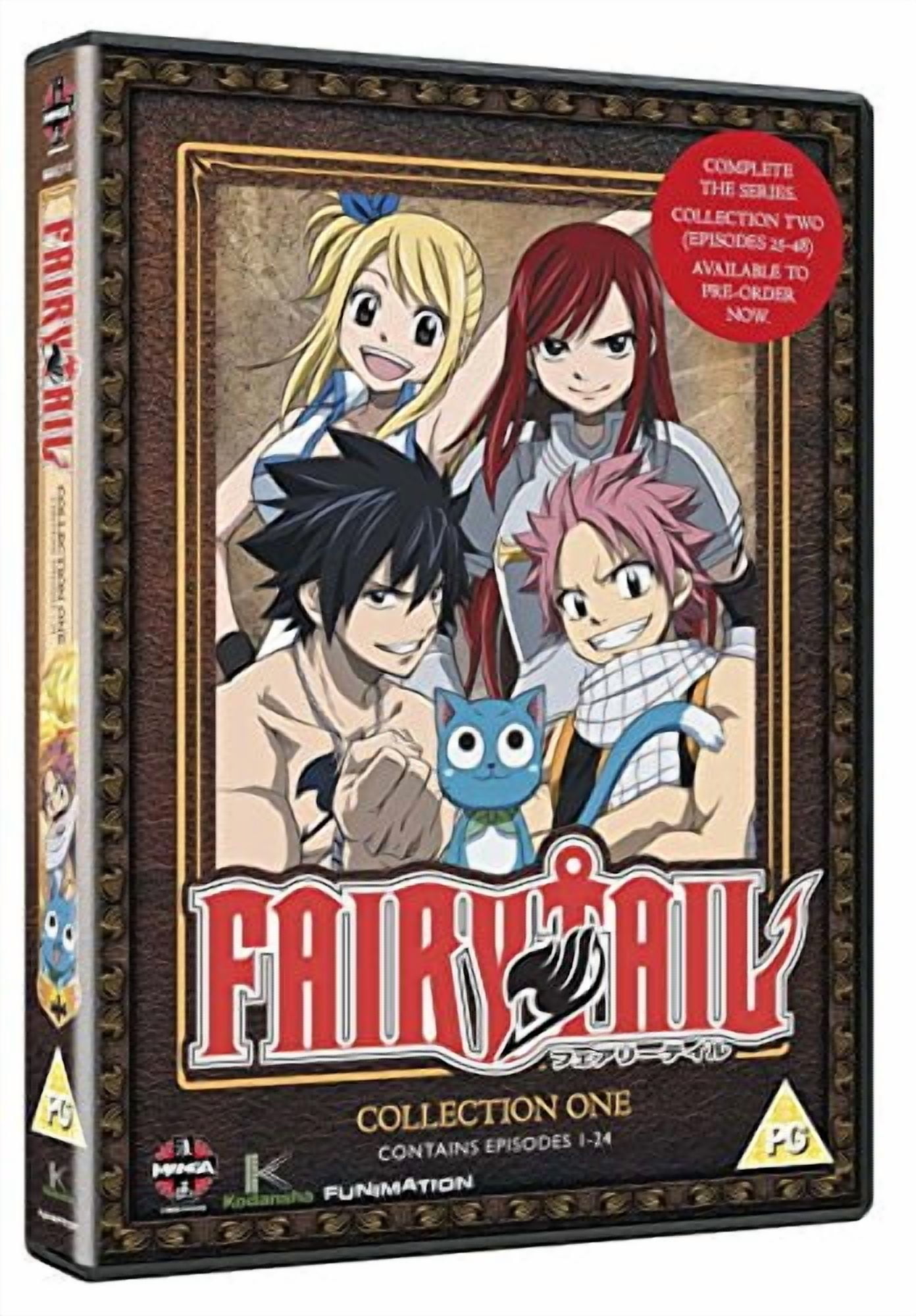 FAIRY TAIL DVD全巻セット Fairy Tail: Collection One - Walmart.com