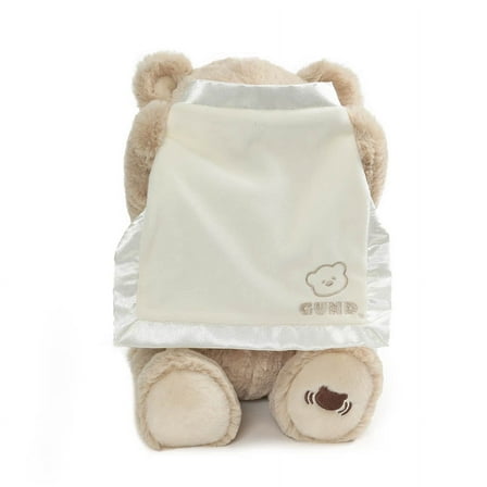 GUND Peek-A-Boo Teddy Bear Animated Stuffed Animal Plush, 11.5"