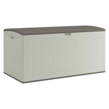 Suncast 200 Gallon Resin XL Deck Box, Grey - Walmart.com