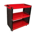 thumbnail image 1 of Carro de herramientas rodante Sunnimix 3 niveles Rojo carro de almacenamiento, 1 of 7