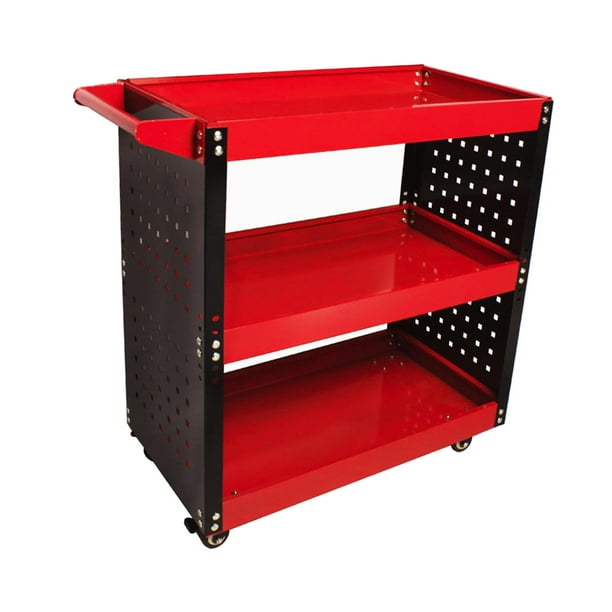 Heavy Duty 3 Tier Tool Cart Organizer Multifunction Utility Carts with