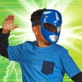 thumbnail image 4 of Mighty Morphin Power Rangers: Re-Ignition - Blue Ranger Role Play Mask by Playmates Toys, 4 of 6