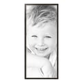 thumbnail image 2 of ArtToFrames 16" x 37" Black Square with Gold Beads Picture Frame, 16x37 inch Black Wood Poster Frame (WOM-5021),  Pack, 2 of 7