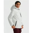thumbnail image 2 of GEMYSE Women's Mountain Waterproof Ski Snow Jacket Winter Windproof Rain Coat(White, XL), 2 of 5
