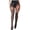 Black, variant on Sheer Silk Tights Pantyhose with Rhinestones Star Accent for Women