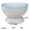 thumbnail image 5 of Gideon DreamWave Soothing Ocean Wave Projector LED Night Light with Built-in Stereo Speakers / (12 LED Bulbs - 3 Colors) Water Wave LED Ceiling Pro, 5 of 8