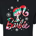thumbnail image 3 of Barbie - Holidays & Christmas - Tie Dye Logo - Juniors Cropped Cotton Blend T-Shirt, 3 of 5