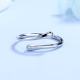 thumbnail image 1 of Sterling Silver Adjustable Band with Swarovski Crystal, 1 of 3