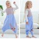 thumbnail image 2 of Saco De Dormir Para Niños Con Piernas Pijamas Suaves Y Cálidos Niña Niño Saco De Dormir De Invierno Mono Sin Mangas Saco De Dormir Con Pies Pijamas De Franela Unisex Xemadio LL-2085-5, 2 of 5