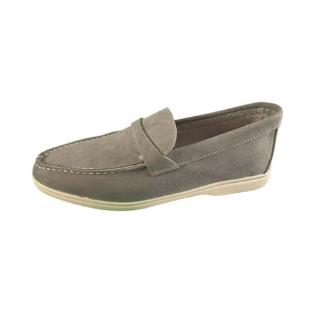 Sexlip Women s Lightweight Suede Flat Shoes - Casual Solid Color Slip-On Loafers for Comfortable Everyday Wear