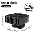 YODETEY Heaters for Indoor Use 12V Winter Car Heater, Defogging Heater