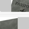 thumbnail image 4 of Dusknt Passport Holder Travel Wallet with Rfid Blocking Green, Business Card Holder, 4 of 9
