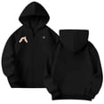 thumbnail image 4 of Zorckvet Girls' Black Outerwear Jackets for Little Kids/Big Kids, 4 of 9