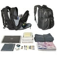 thumbnail image 6 of Backpack, (laptop, travel, school or business) Urban Commuter by (Black), 6 of 9