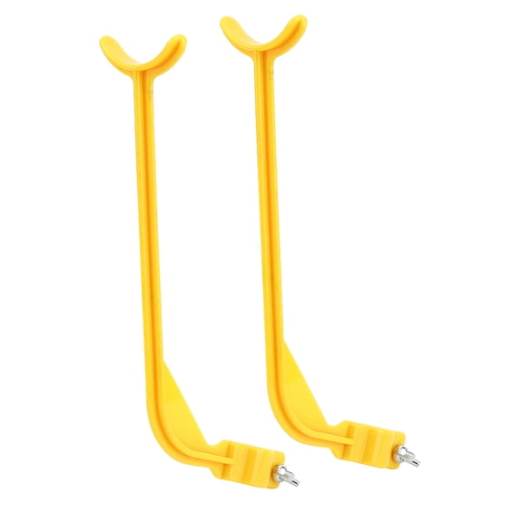 Training Aid, Yellow/Black 2Pcs/Set  Swing Alignment, For Golfers Beginner Yellow