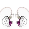 thumbnail image 2 of 1 pcs In Ear Monitor Headphone, HiFi Earbuds Headphone with Balanced Armatures and Dynamic Drivers for Drummer Musician ( No Mic), 2 of 8
