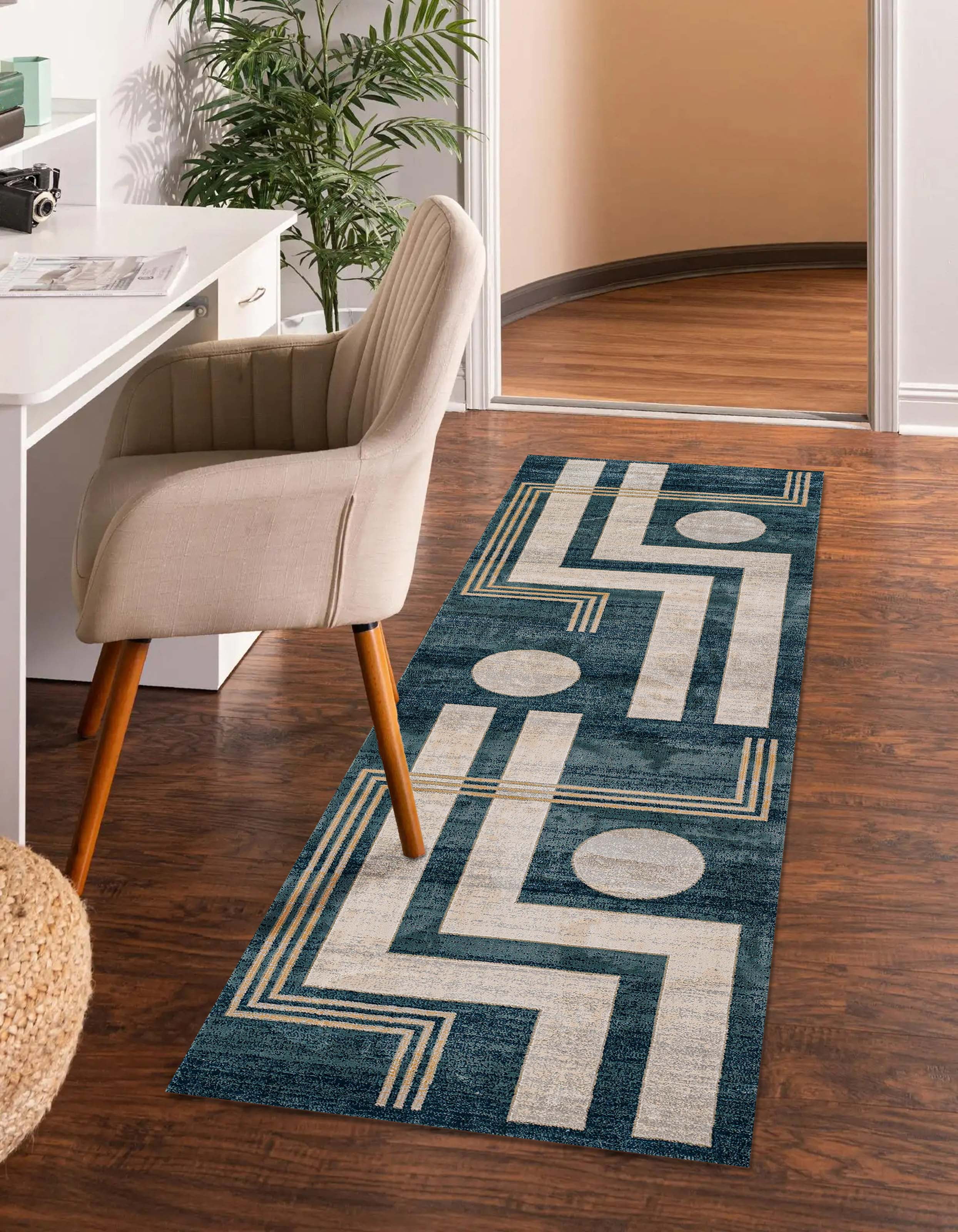 ECARPET Erisa Tapis de Couloir pour Salon, Chambre, Salle A Manger, Entrée, et Plus Encore.