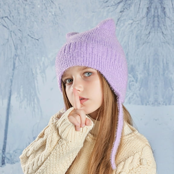 Winter Hats for Kids Soft Knit Beanie Warm Cute Winter Hat Hats for Boys Baby Hats