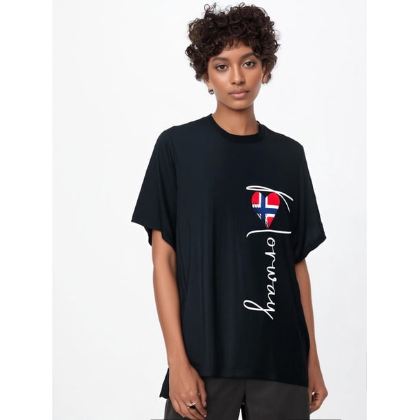 Vintage Norway flag, Norway Heart, Norway trip 2024 T-Shirt Tee For adult, Men, Women, Teen, Teenager, adolescent, Youth