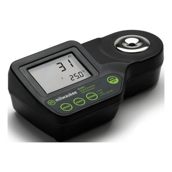 Milwaukee Instruments Sea Water Digital Refractometer Water Tester MA887