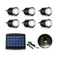 thumbnail image 1 of Adjustable Installation Angle Landscape Spotlights, Cast Aluminum, Bright White LED Deck Lighting, Detachable LED Dot Lights, Rustproof, Loadable up to 800kg, 1 of 5