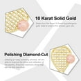 thumbnail image 3 of Charm America - Gold Tennis Racquet with Rose Gold Ball - 10 Karat Solid Gold, 3 of 4