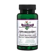 Vitanica Opti-Recovery, Pre and Post Surgery, Injury and Wound Healing Support, Tummy Tuck, BBL, Scar, C Section, Shoulder, Hysterectomy, Breast and Liposuction Surgery Support, Vegan, 60 Capsules
