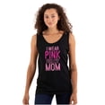 thumbnail image 3 of Breast Cancer I Wear Pink For My Mom Plus Size Graphic Tank Top Brisco Brands 3X, 3 of 5
