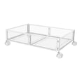 thumbnail image 1 of Contenedores de Almacenamiento debajo de La Cama, Almacenamiento debajo de La Cama con Ruedas Heavy Duty Plegable, Contenedores de Almacenamiento Deba Blanco perfecl Contenedor debajo de la cama, 1 of 7