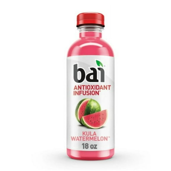 Bai Rubi Raspberry Lemon Lime Antioxidant Beverage, 18 Fl Oz Bottles, 6 Pack