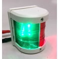 thumbnail image 3 of Pactrade Marine Boat Red & Green Bow LED Navigation Light Waterproof 2 Nautical Miles White, 3 of 5