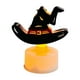 thumbnail image 2 of Juego de Velas Sin Llama con Forma de Murciélago para Halloween | Velas de Té a Pilas | Plástico Amarillo | 8 X 6 X 3 Cm | Decoración para Fiestas En Casa | 1 Vela, 2 of 6