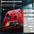 thumbnail image 3 of CHOK Wireless Game Controller for Xbox One Series X/S Console Joysticks with 2.4G Adapter Receiver for Windows PC Gamepad  Camouflage Red, 3 of 8