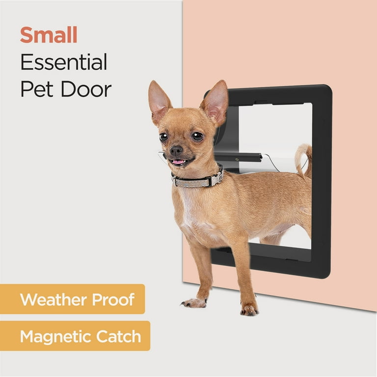 Winter proof dog outlet door