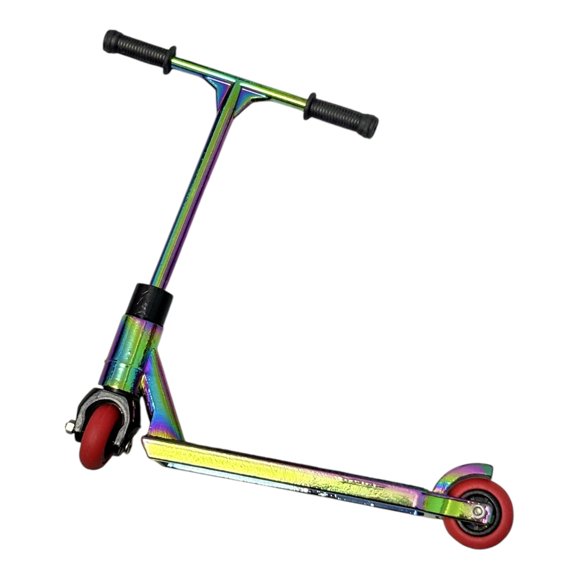 Patinete para dedos LEEFAI Alloy Pro Finger Stunt, color arcoíris