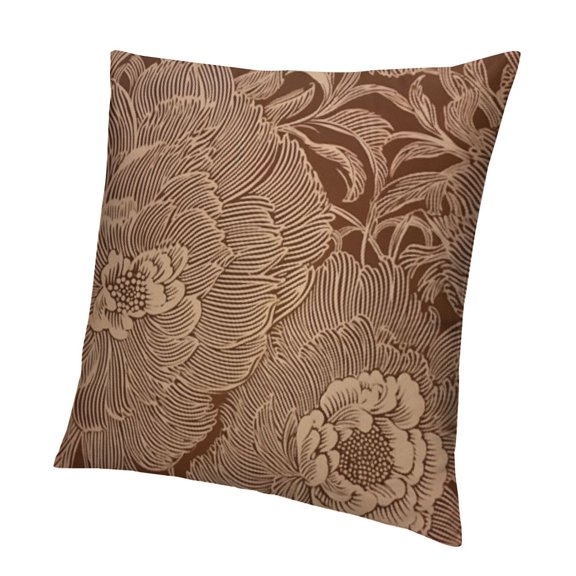 Covers Orange Flower Decorative Cushion Covers for Sofa Couch