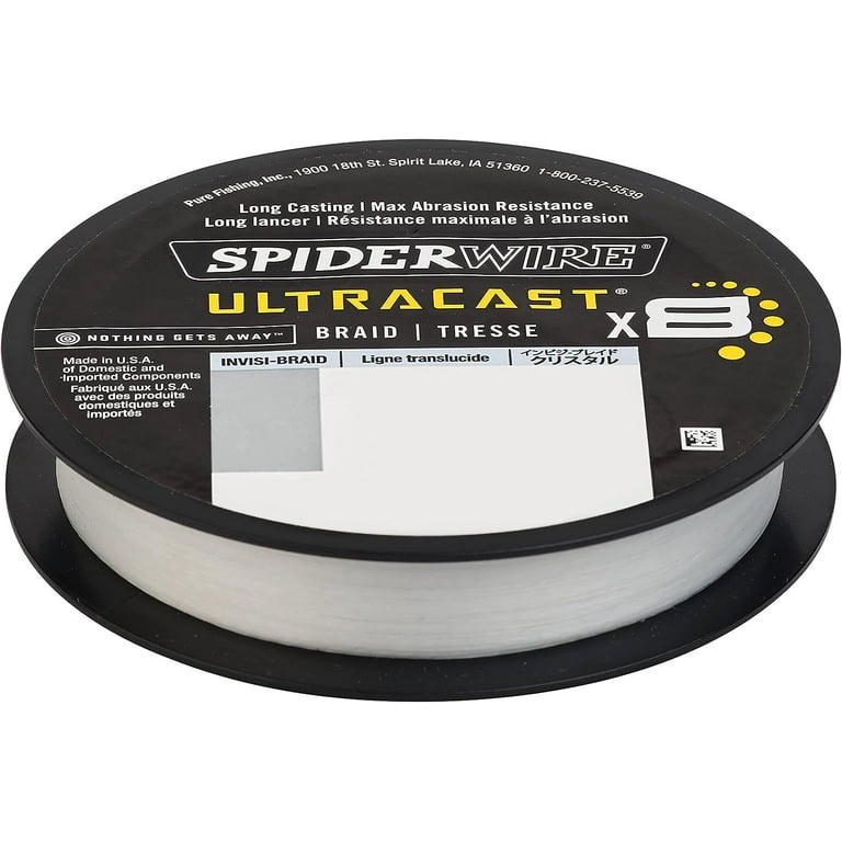 SpiderWire Ultracast 10lb Braid + Vanish 20lb Fluorocarbon Dual Spool