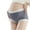 Gray, variant on Cotton Maternity Underwear Shapewear Over Bump Plus Size Seamless Soft Hipster Support Maternity Panties Clothes High Waisted M-5XL