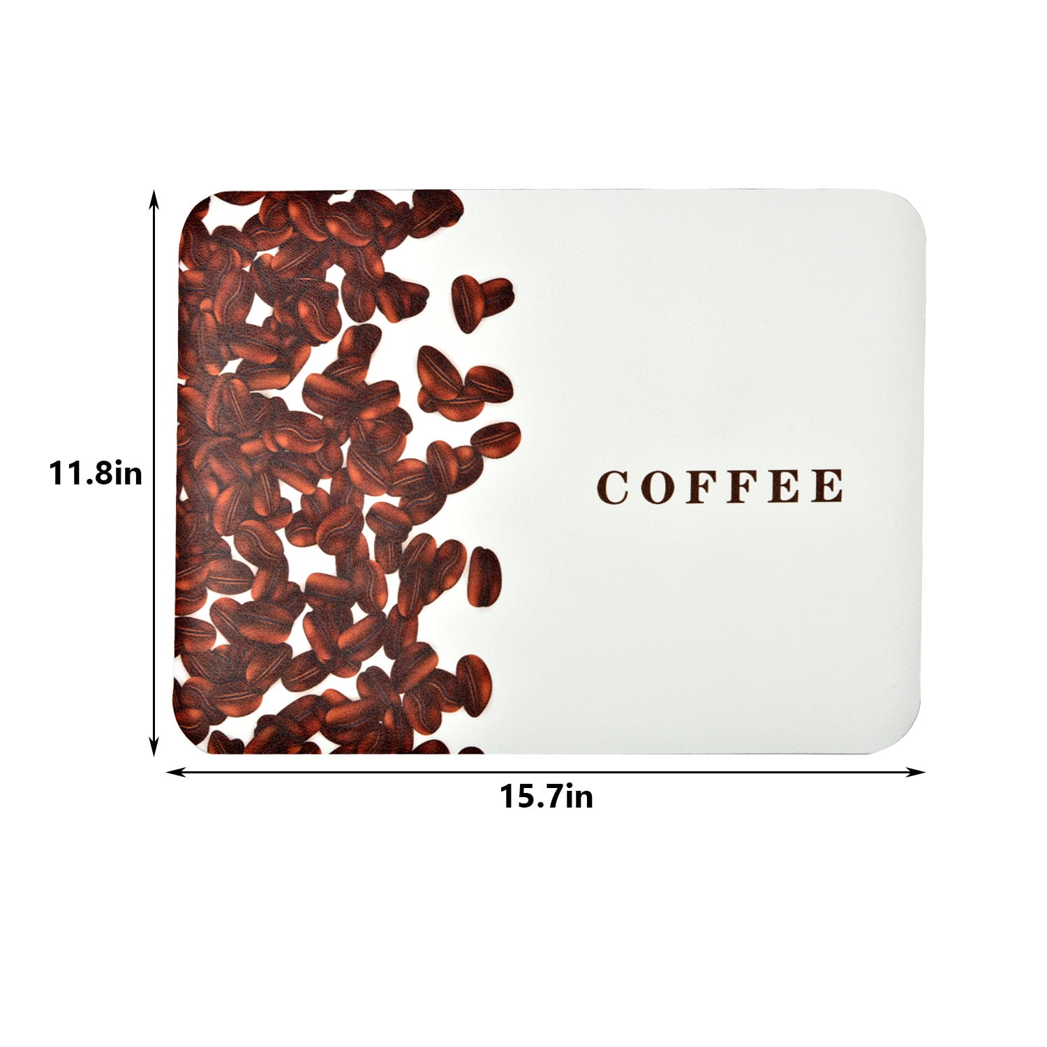 Z·Bling Coffee Mat Hide Stain,15.74x23.62 Coffee Maker