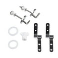 thumbnail image 1 of Stainless Steel Toilet Hinge Fixing Kit With Gasket Toilet Accessories Kit, 1 of 10
