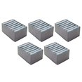 thumbnail image 1 of Organize Your Clothes with Our Convenient Clothing Compartment Storage Box Medium Size 5Pcs, 1 of 9