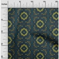 thumbnail image 1 of oneOone Viscose Jersey Fabric Floral Ikat Print Fabric BTY 60 Inch Wide, 1 of 5