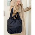 thumbnail image 4 of Kukuzhu Puffer Tote Bag for Women Quilted Lightweight Hobo Crossbody Shoulder Bag Soft Padded Shoulder Handbag Purse 2023, 4 of 8