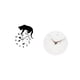 thumbnail image 5 of Reloj de pared,Reloj de pared de gato para sala de estar,dormitorio decorativo.,Reloj de pared,Reloj de pared decorativo para baño y dormitorio.,Reloj de pared redondo silencioso y sin, 5 of 8